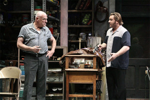 Bill Smitrovich and Ron Eldard and in “American Buffalo.” Photo by ...