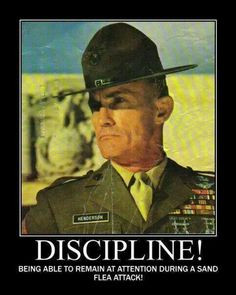 USMC Drill Instructor quot Discipline Being able to remain at