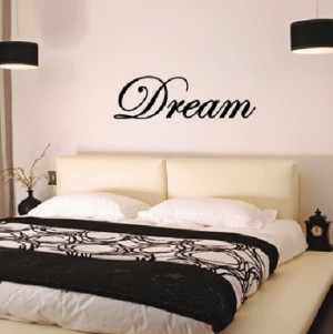 ... retail] BIG DREAM - Vinyl Wall Art Decals Quotes Sayings Words q-59