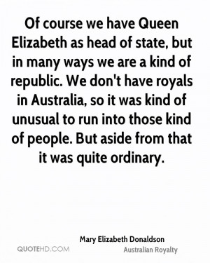 Mary Elizabeth Donaldson Quotes
