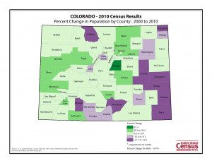 Colorado Population Density Map