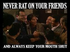 snitches get stitches More