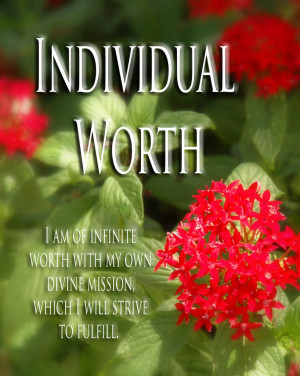 CLICK HERE to open Individual Worth Print