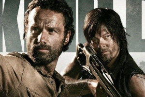 Rick and Daryl. The Walking Dead.