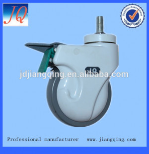 luxury thread stem silent hospital bed caster wheel