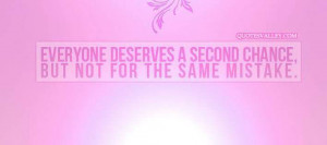 Everyone Deserves A Second Chance
