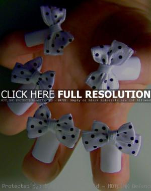 funny, manicure, art, bows nails, design