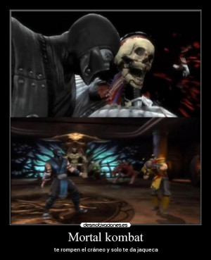 Mortal Kombat desmotivaciones
