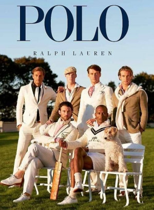 Example of an ad for RL polo. RL tends to show that upscale 