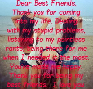 ... friend. I love you #BestFriend #Friendship #Love #Quote #