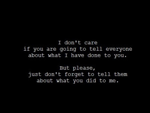 Don't Care About You Quotes