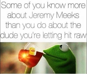 Bra these kermit the frog pics got me dyin on the gram