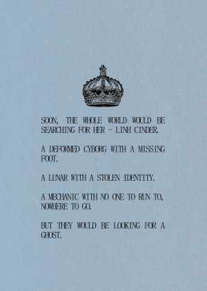 callistana:Lunar Lit Challenge: Favourite quote from CinderSoon, the ...