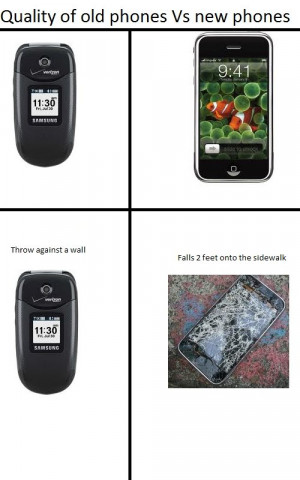 Old vs New Phones