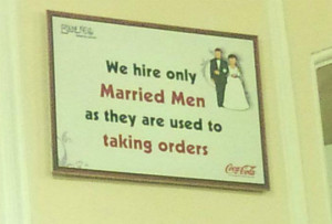 funny Coca Cola ad married men