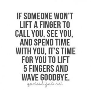 It's time to lift 5 fingers and wave goodbye