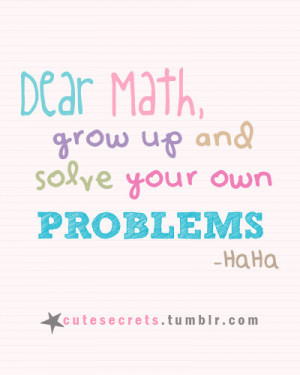 cute math quotes weheartit entry