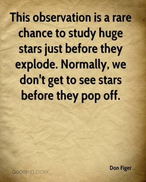 This observation is a rare chance to study huge stars just before they ...