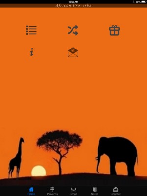 Africa Proverbs & Wise Sayings- screenshot