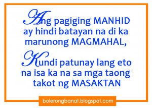Mga Quotes Tagalog