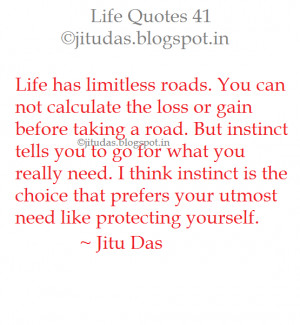 Life Quotes part 7 by Jitu Das
