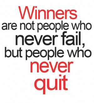 ... not people who never fail, but people who never quit. #quote #taolife
