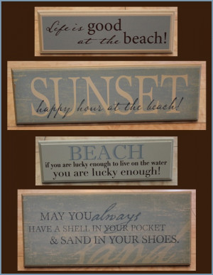 beach #signs #wallart #quotes