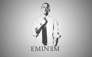 Rapper Eminem Sketch HD wallpapers