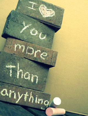 am the guy who love you more than anything,