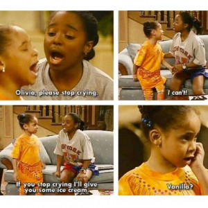 Cosby show :)Believe it or not Oliva is Raven Simone