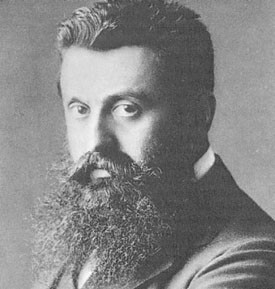 Theodor Herzl, auteur de L'Etat juif