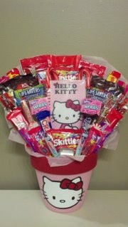 Hello Kitty Easter basket!! :D :D WANT!Food Gift, Gift Ideas, Creative ...