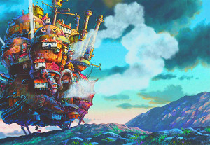 howl's moving castle scenery Edited by Len-kyun maroeditedthis Sophie ...