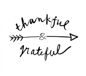 Thankful & grateful