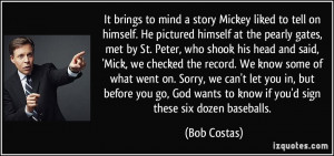 More Bob Costas Quotes
