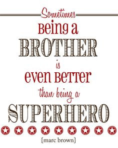 For Big Brothers when new babies are coming . . . brother printable ...