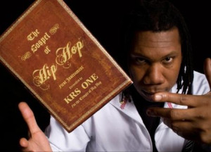 KRS ONE launches his book in Hollywood