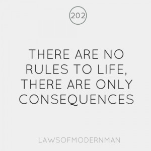 laws of modern man font / capital R has a curved leg