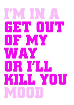 ... am i in such a bad mood? penat lah. sakit badan bad mood-bad mood ni