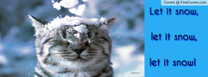 Let it snow! Profile Facebook Covers