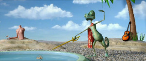 Johnny Depp Rango Screencaps