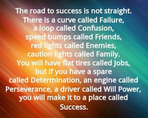 Driving on the road of life