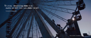 When I think Divergent, I think Four and Ferris wheel. So glad that it ...
