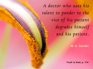Mahatma Gandhi Quotes on Doctor