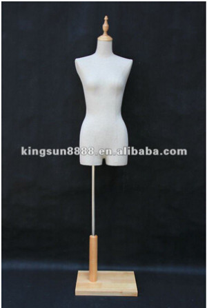 Adjustable mannequin torso upper body female dress form dressmakers