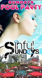 sundays just got sinful the weekly pool party sizzles on this sunday ...
