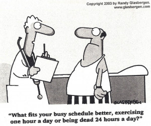 Funny Exercise Cartoons...