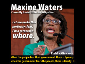 Maxine Waters Angry And maxine waters is tops