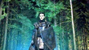 Hook as a knight. Finally! A change of clothes!