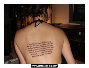 meaningful tattoo quotes 640 x 495 47 kb jpeg courtesy of tattoospedia ...